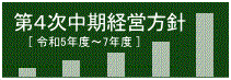 中期経営方針　令和2年～4年度